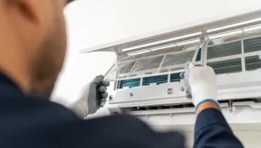 Limpeza de ar-condicionado
