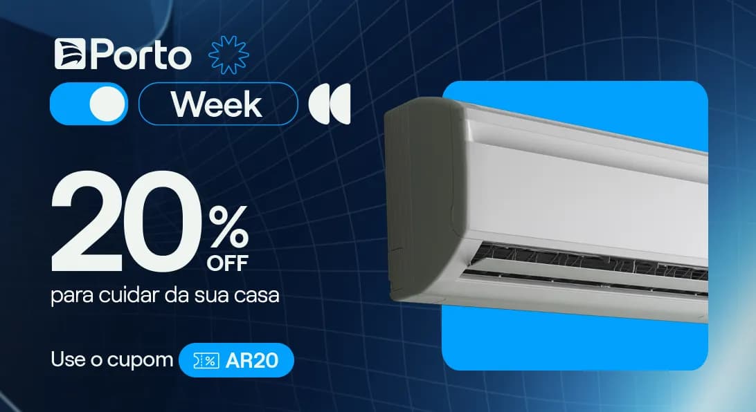 20% OFF para cuidar da sua casa