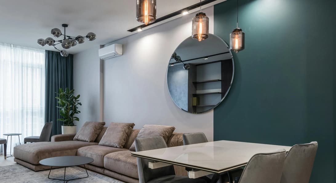 Instalação de espelhos