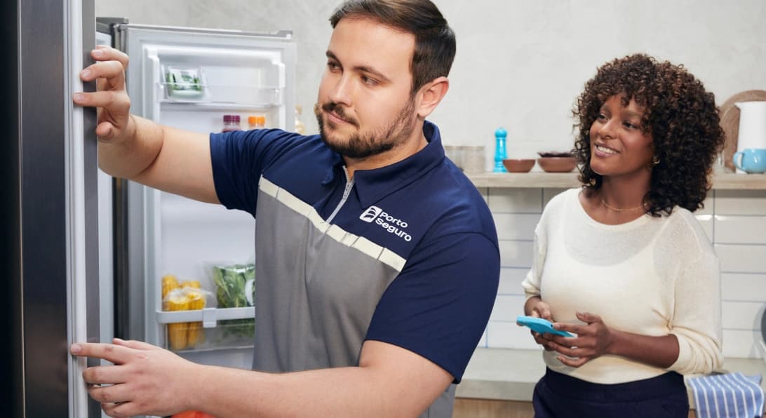 Instalação de geladeira, freezer ou frigobar