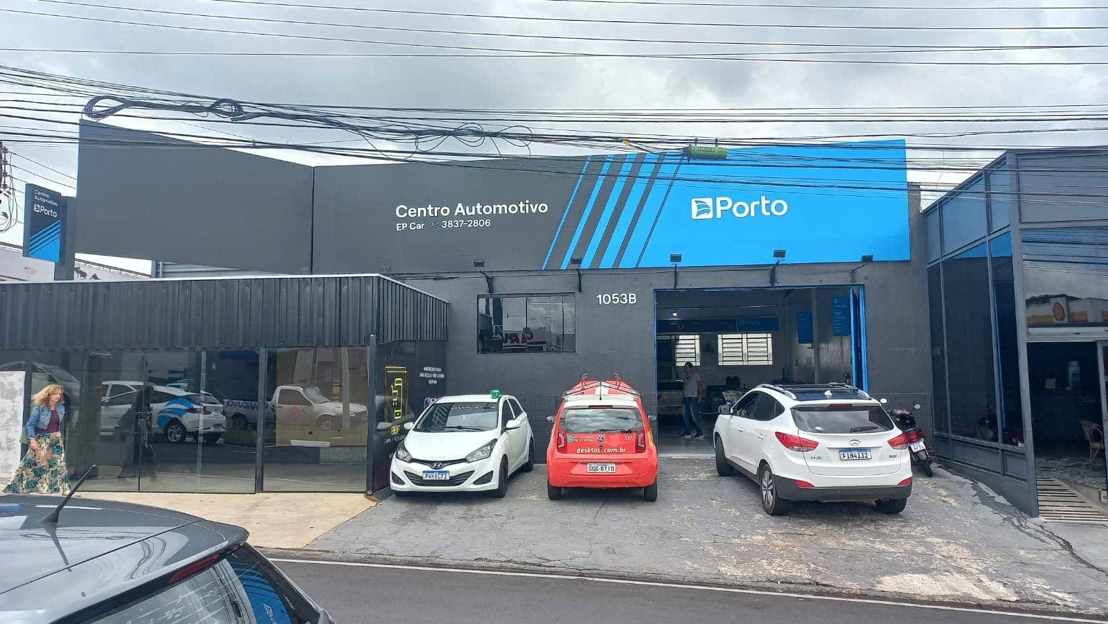 Fachada do Centro Automotivo Jaguariúna 