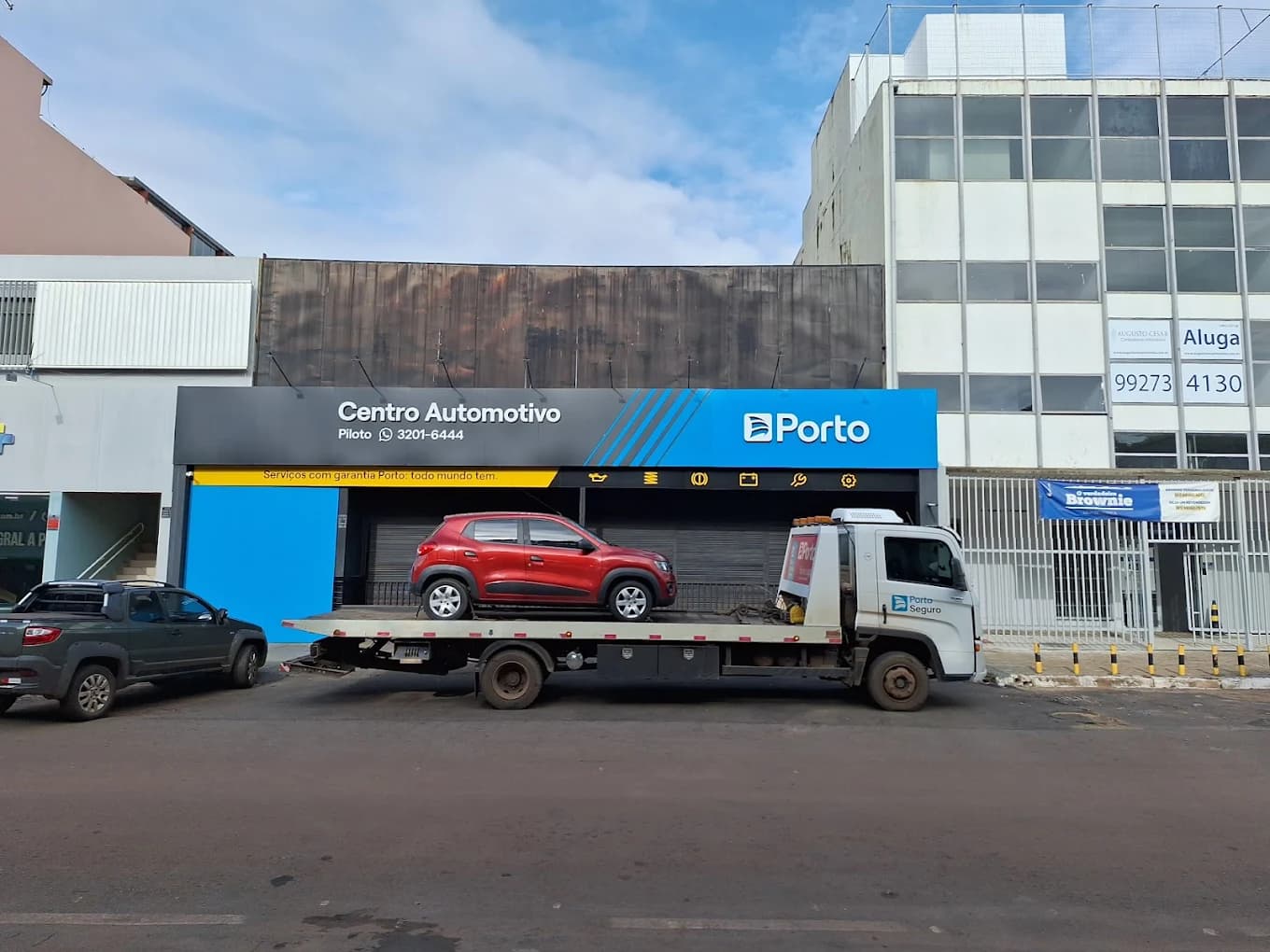 Fachada do Centro Automotivo Brasília