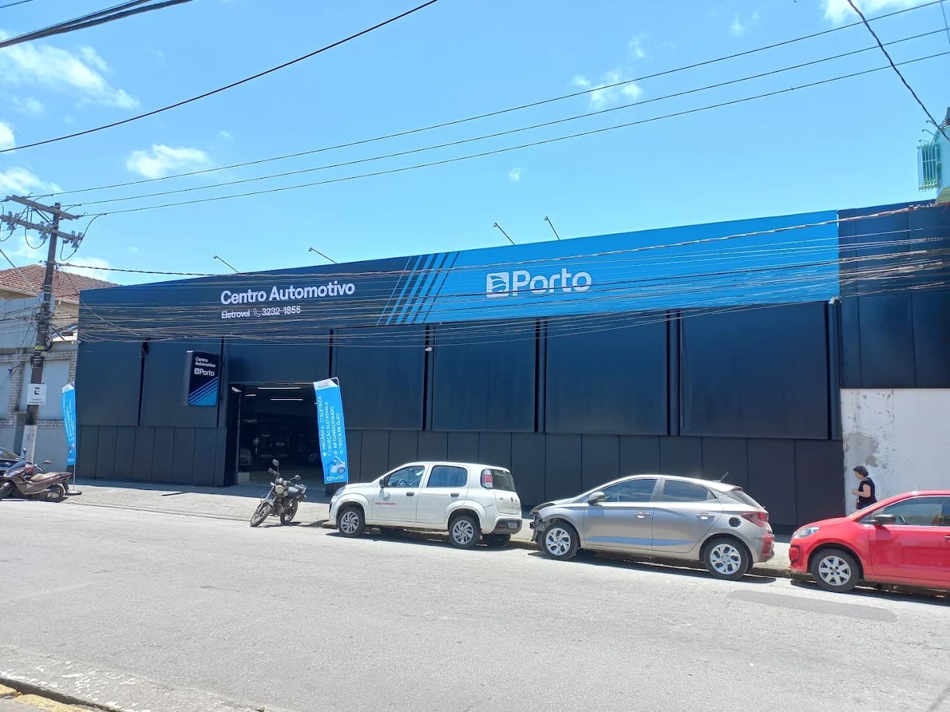 Fachada do Centro Automotivo Santos Vila Mathias