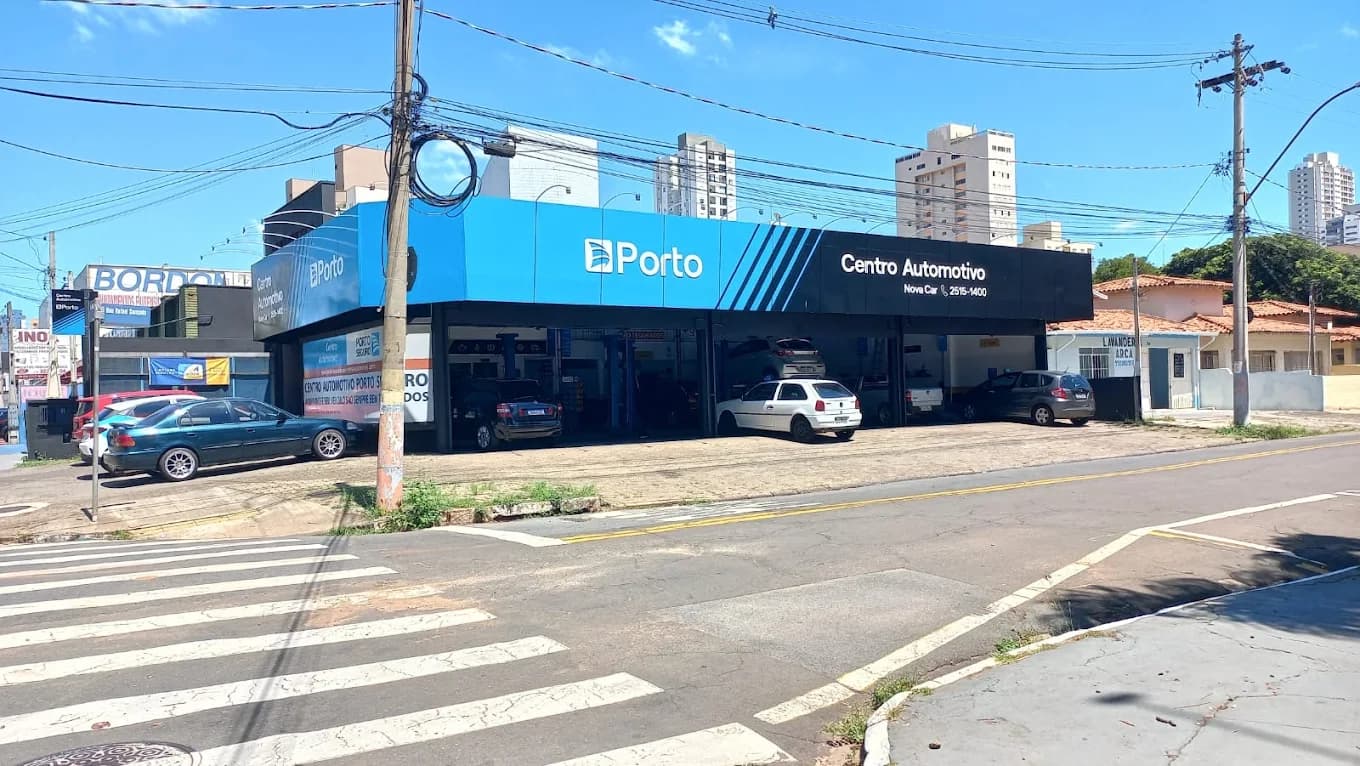 Fachada do Centro Automotivo Campinas Cambuí