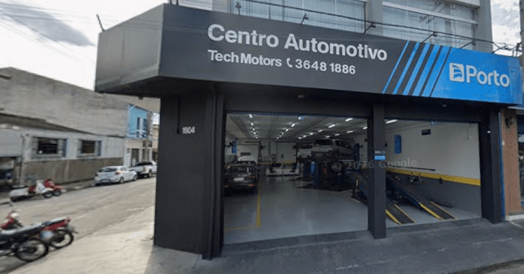Fachada do Centro Automotivo Pindamonhangaba