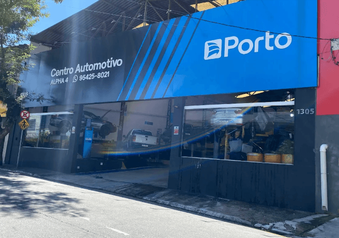 Fachada do Centro Automotivo Sao Caetano do Sul Ceramica