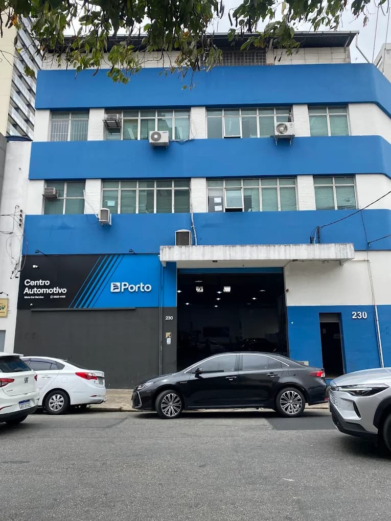Fachada do Centro Automotivo Barra Funda - Meta