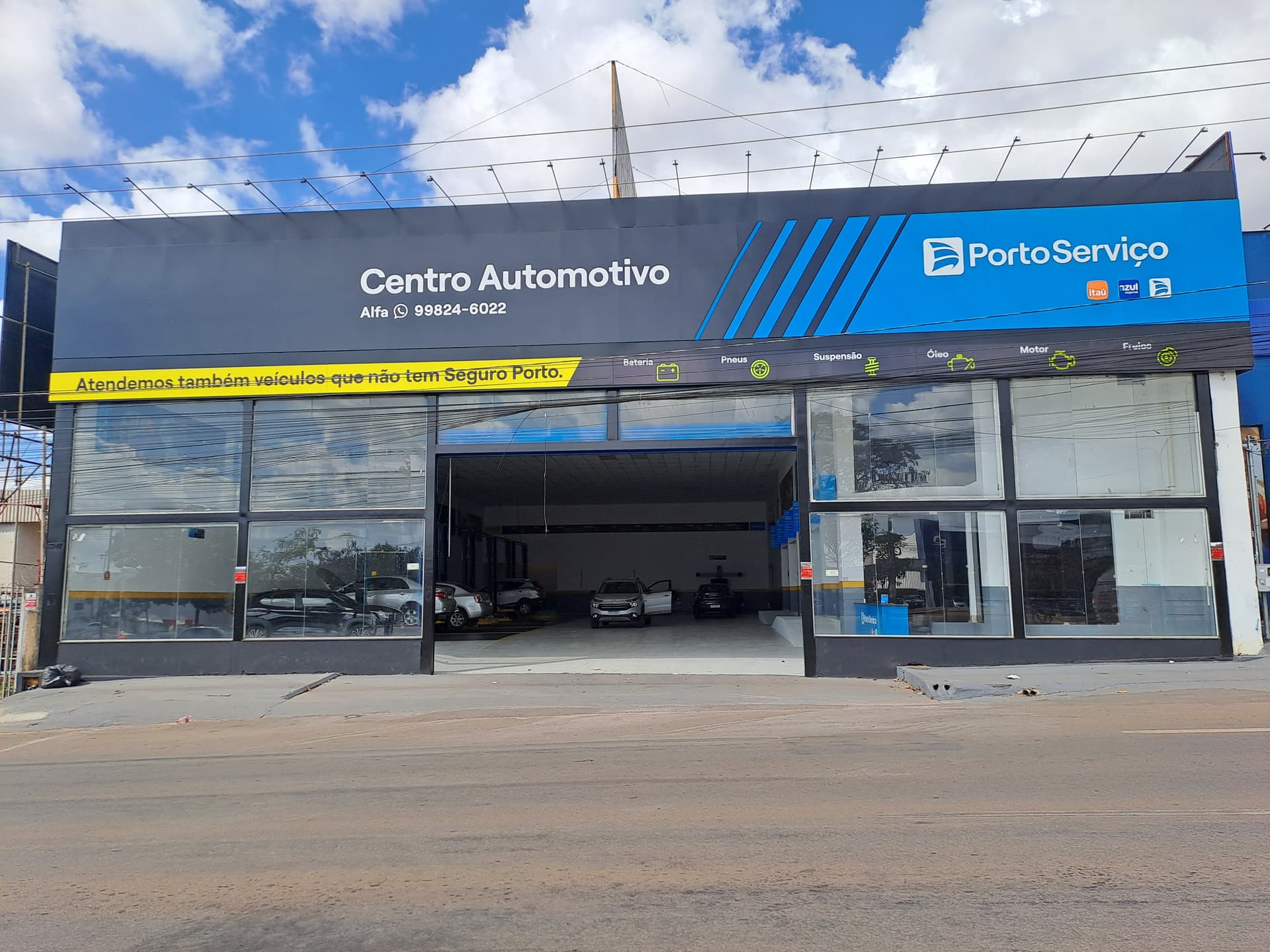 Fachada do Centro Automotivo Anapolis