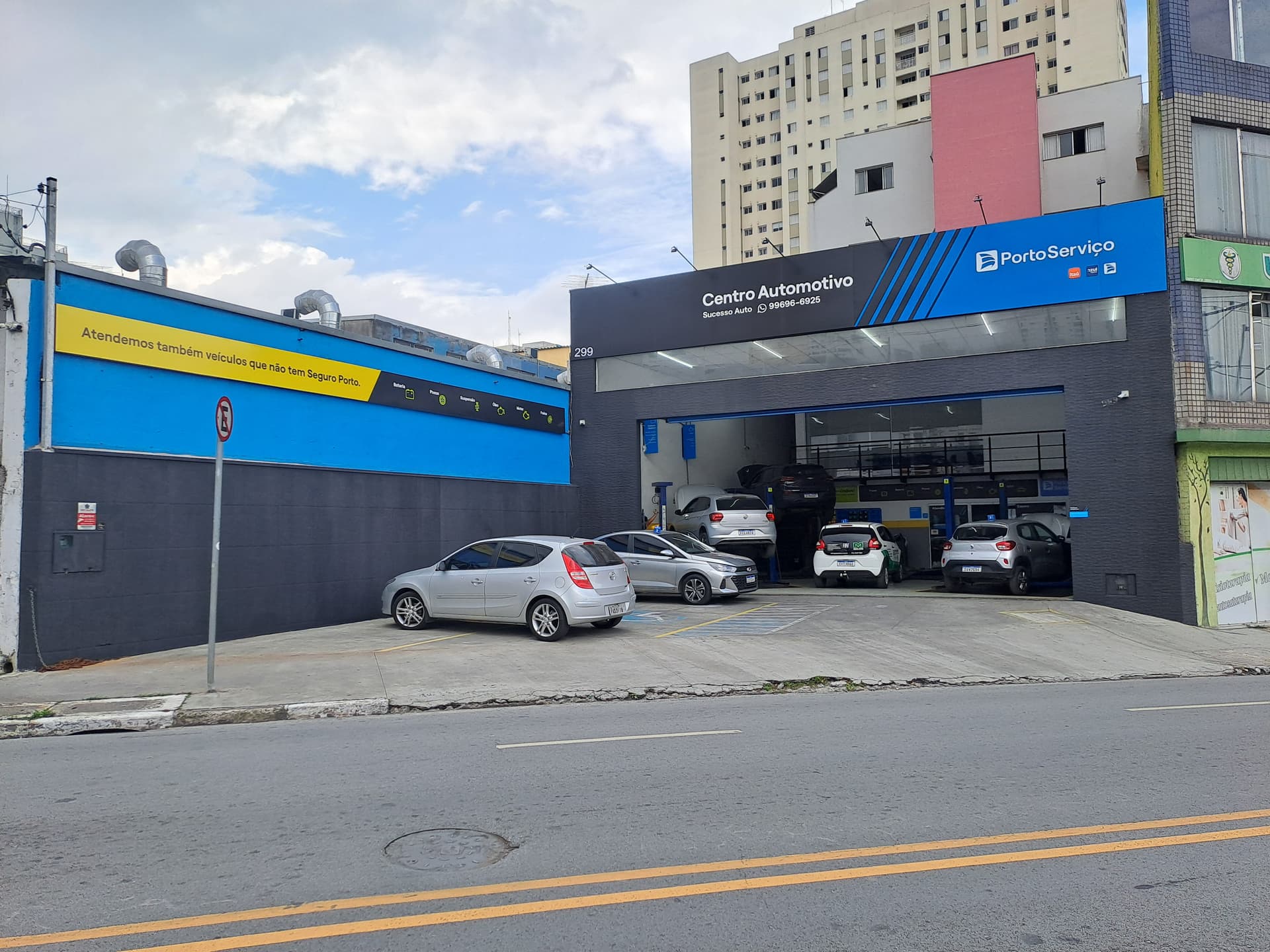 Fachada do Centro Automotivo Guarulhos Centro