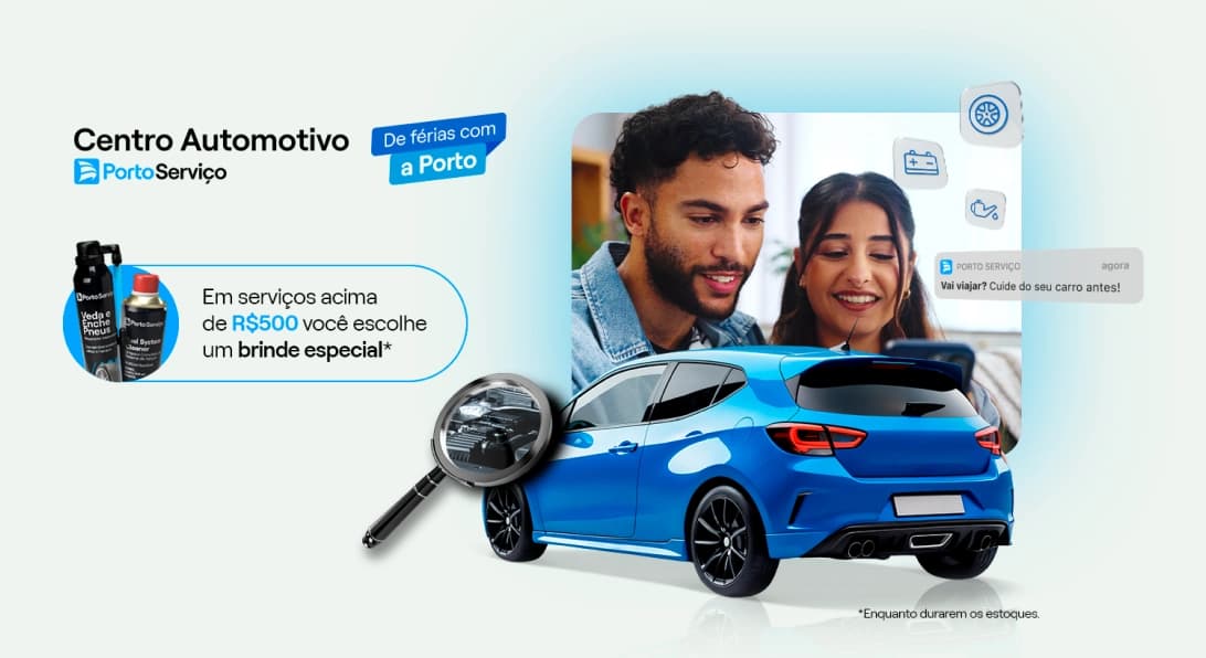 Em serviços a partir de R$ 500 ganhe um brinde especial. Consulte o regulamento.