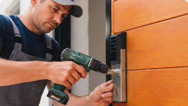 Manutenção de fechadura eletrônica