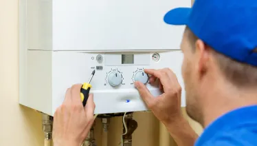 Manutenção preventiva de aquecedor a gás